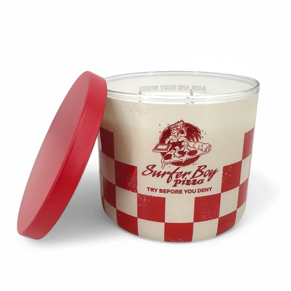 Stranger Things Argyle's Pineapple Pizza Candle Bath and Body Works Surfer Boy